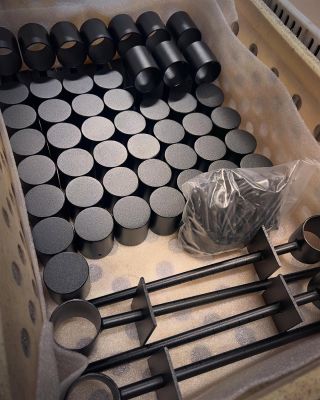 Zásoby doplněny :) dorazila další várka z lakovny 🥳 Lanové zábradlí #lanovezabradli #zabradli#madla